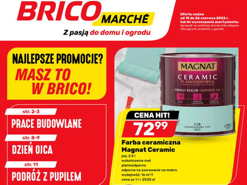 Nowa gazetka Brico Marche