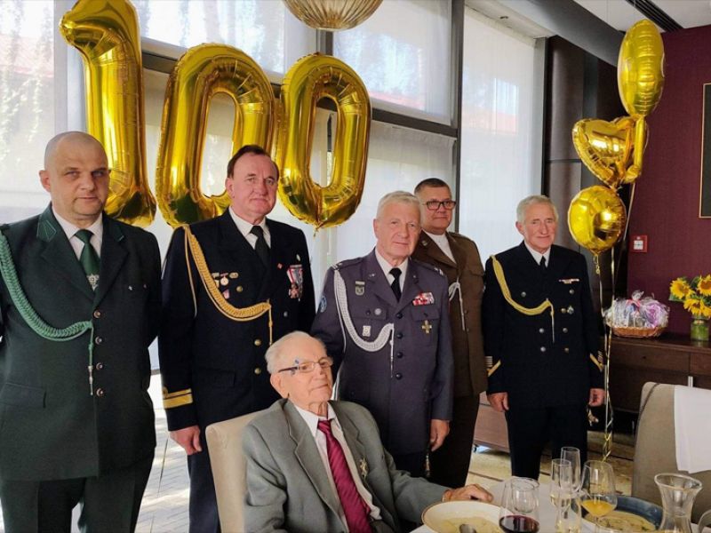 Pan Stefan Rybakowski skończył 100 lat!