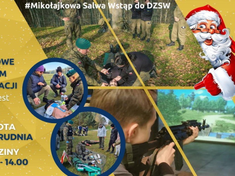 Mikołajkowa Salwa - wybierz dobrowolną służbę wojskową